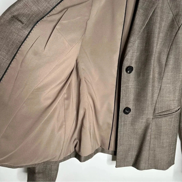 Lafayette 148 New York Wool Blend Two Button Blazer Size 4 - Picture 7 of 10